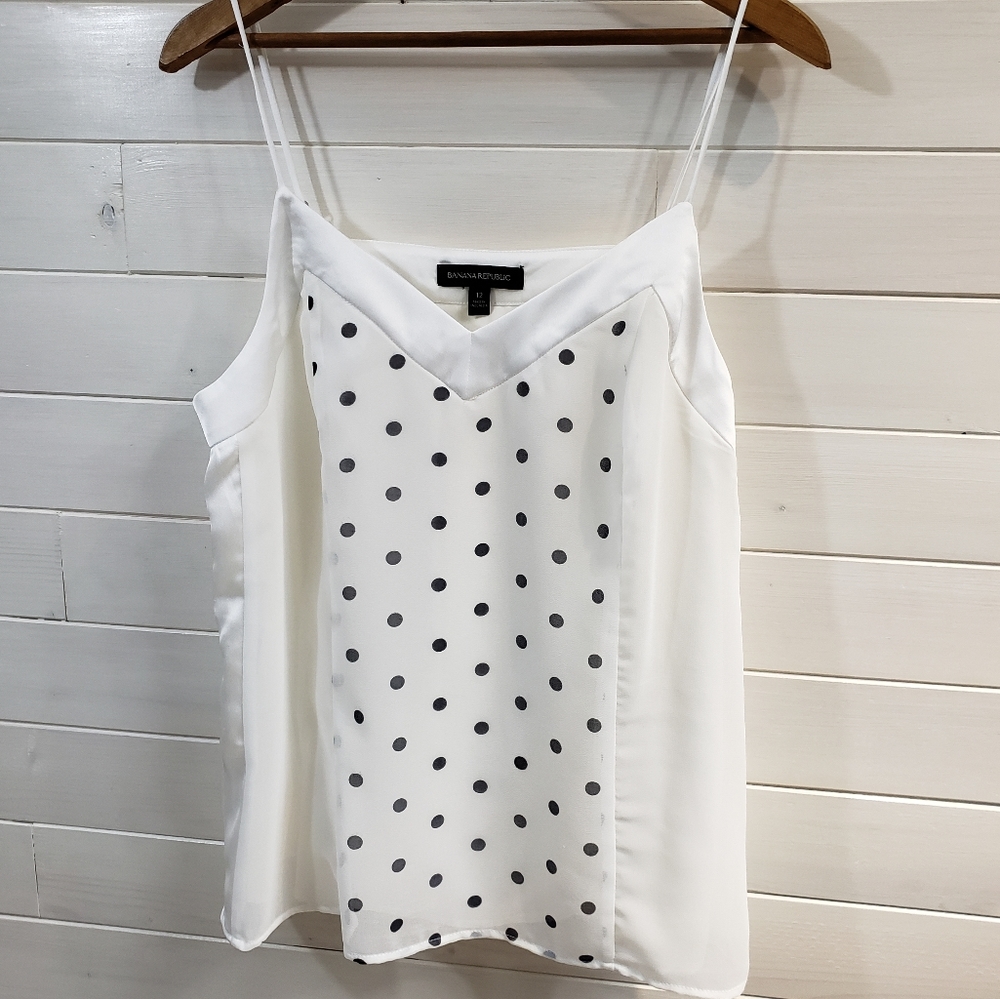 Banana Republic polka dot cami